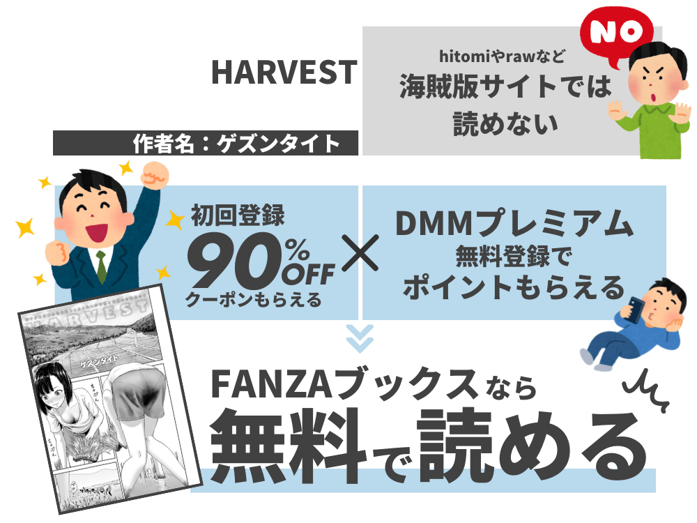 『HARVEST』を無料で読みたい人